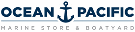 Ocean Pacific Marine Supply & Boatyard Logo